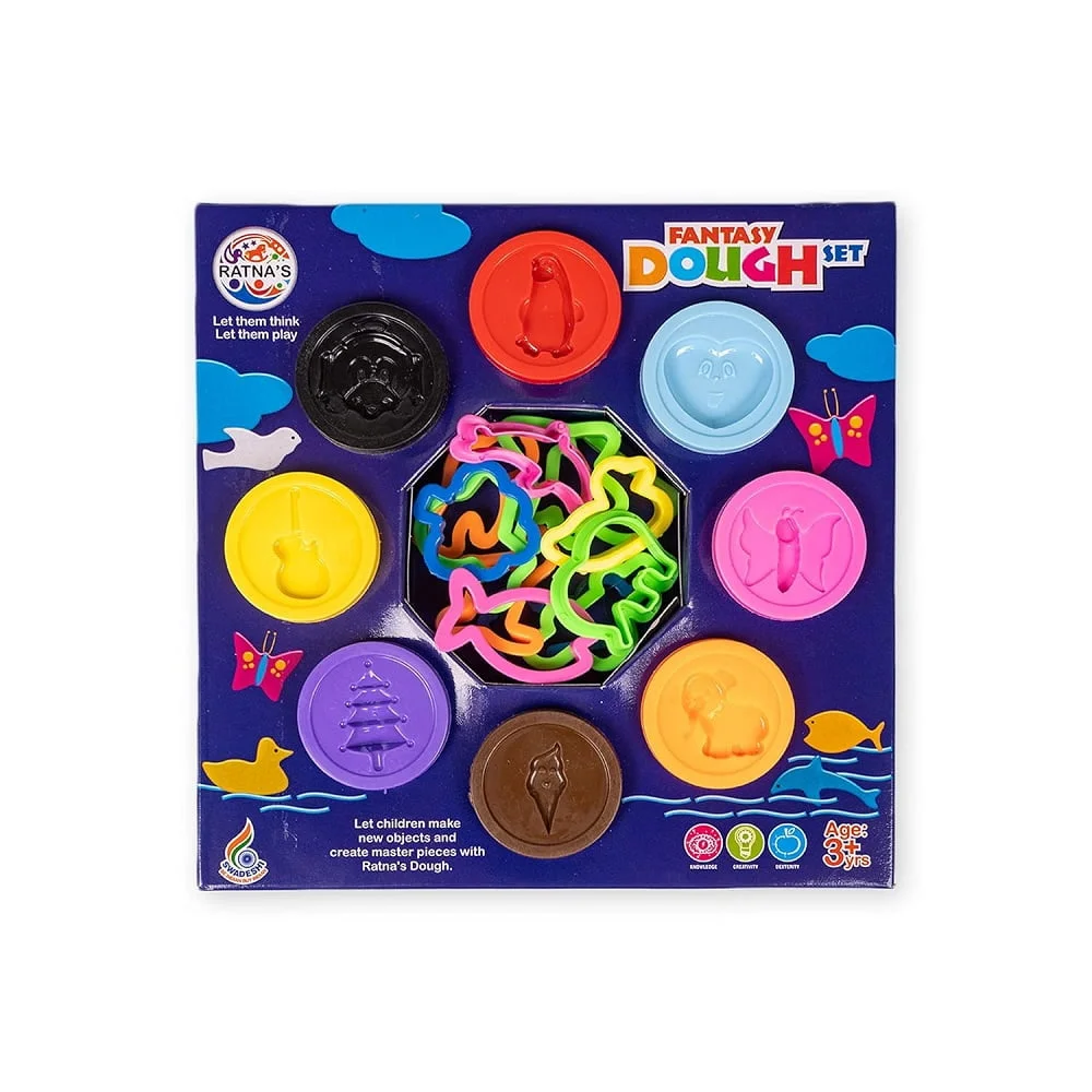 ratnas clay with tools pack Dough Clay