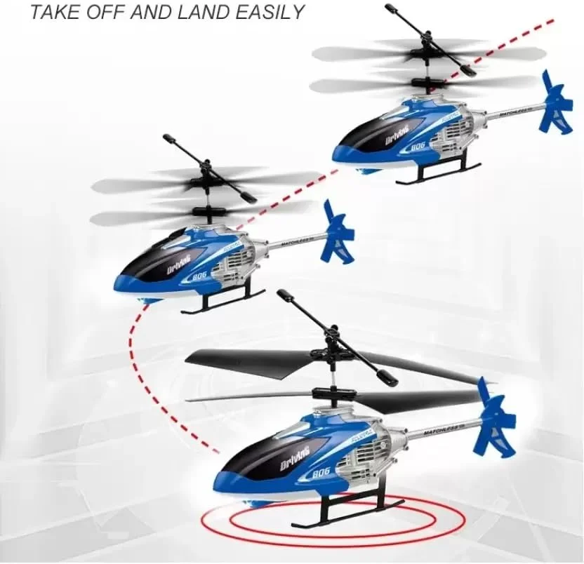 Velocity RC Helicopter Toy | Remote Control Flying Helicopter | Light & Stable Flight | 14+ Years - Image 4