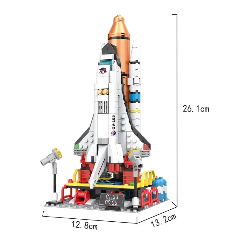 COGO Space Explorers Construction Block Set 4421 | STEM Building Toy | Space Rocket Kit | Kids 6+ - Image 2