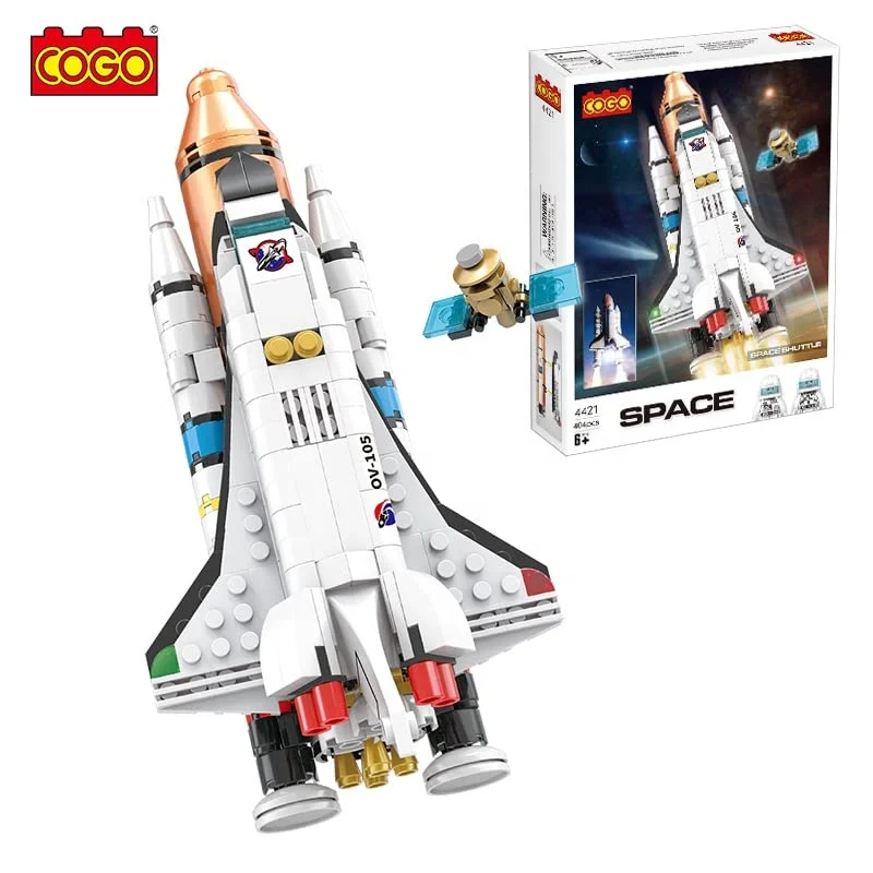 COGO Space Explorers Construction Block Set 4421 | STEM Building Toy | Space Rocket Kit | Kids 6+ - Image 3