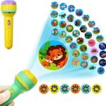 Mini projector torch toy With 3 slides