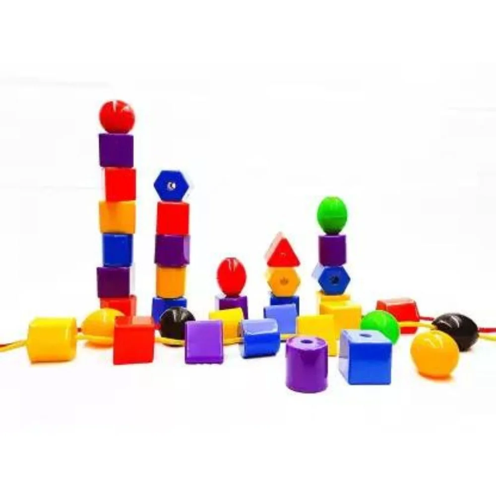 Jumbo 3D Counting Beads Set With Rope - Image 4