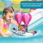 COGO Fairy Girls Magic Cruise Ship Building Set | 358 Pieces Rapunzel Boat Model | Princess Theme | Kids 6+ - Image 4