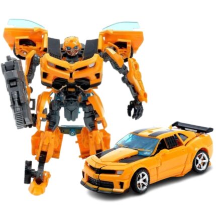 Shopbefikar Transforming Bumblebee | Robot to Car (18cm) - Scout Hero!