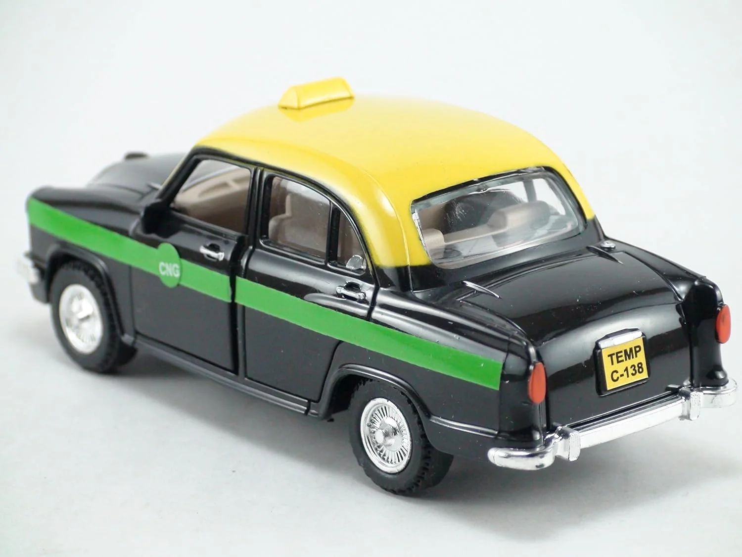 Indian Taxi Ambassador Model Car Toy - Image 2
