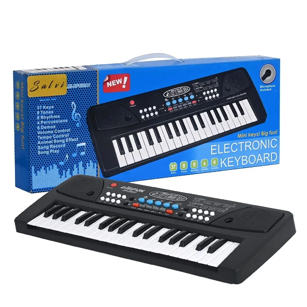 37 Keys Electric Piano Keyboard Musical Toy - Image 2