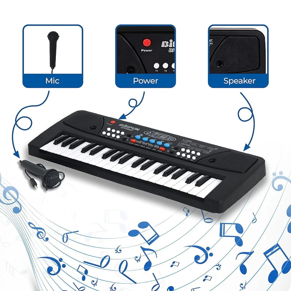 37 Keys Electric Piano Keyboard Musical Toy - Image 6