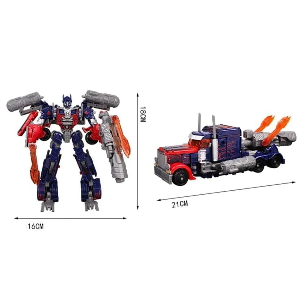 Transforming Optimus Prime | 2-in-1 Robot to Truck Action Figure - Image 8