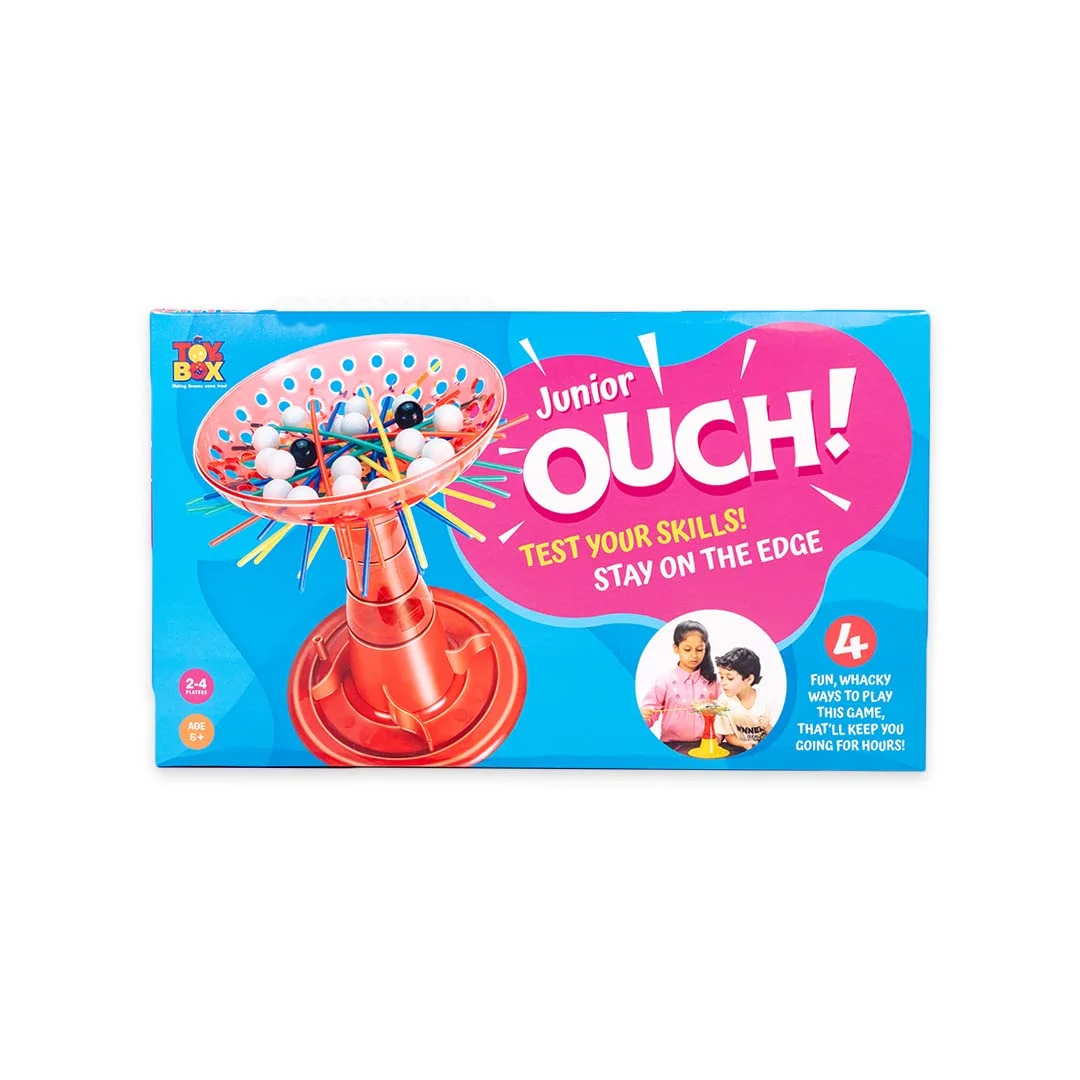 Toysbox Ouch Game (Junior) - Exciting Marble and Stick Skill Game - Image 4