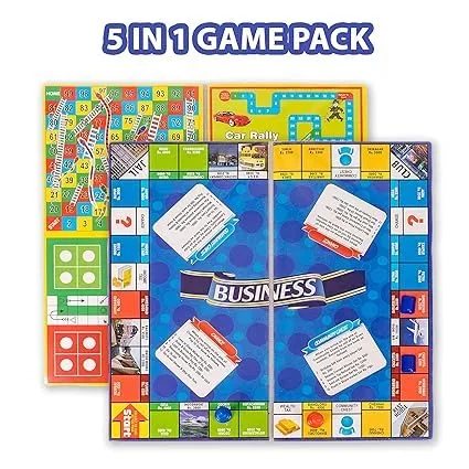 Ratna's Business JR. Coins 5 in 1 Board Game - Image 4