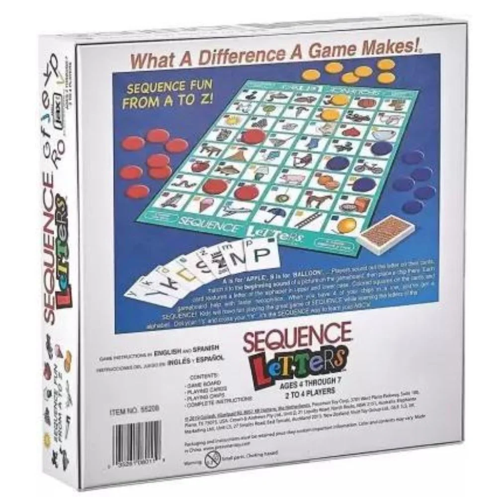SEQUENCE Letters Fun From A to Z Board Game - Image 4