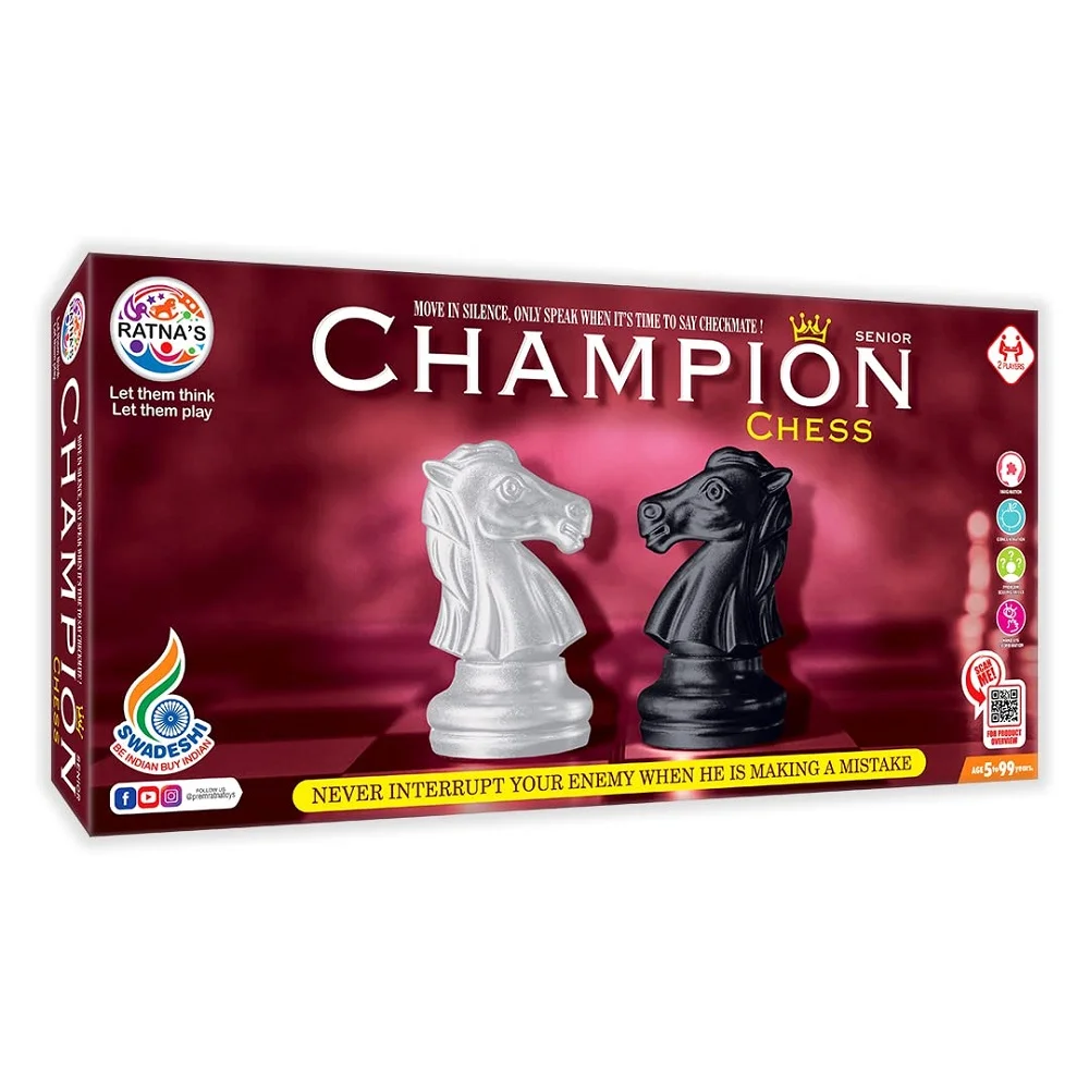 Ratna's Champion Chess Board Set (Big Size) - Image 4