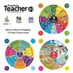 Preschool Teacher 3 in 1 Jigsaw Puzzle for Early Learners - Image 6