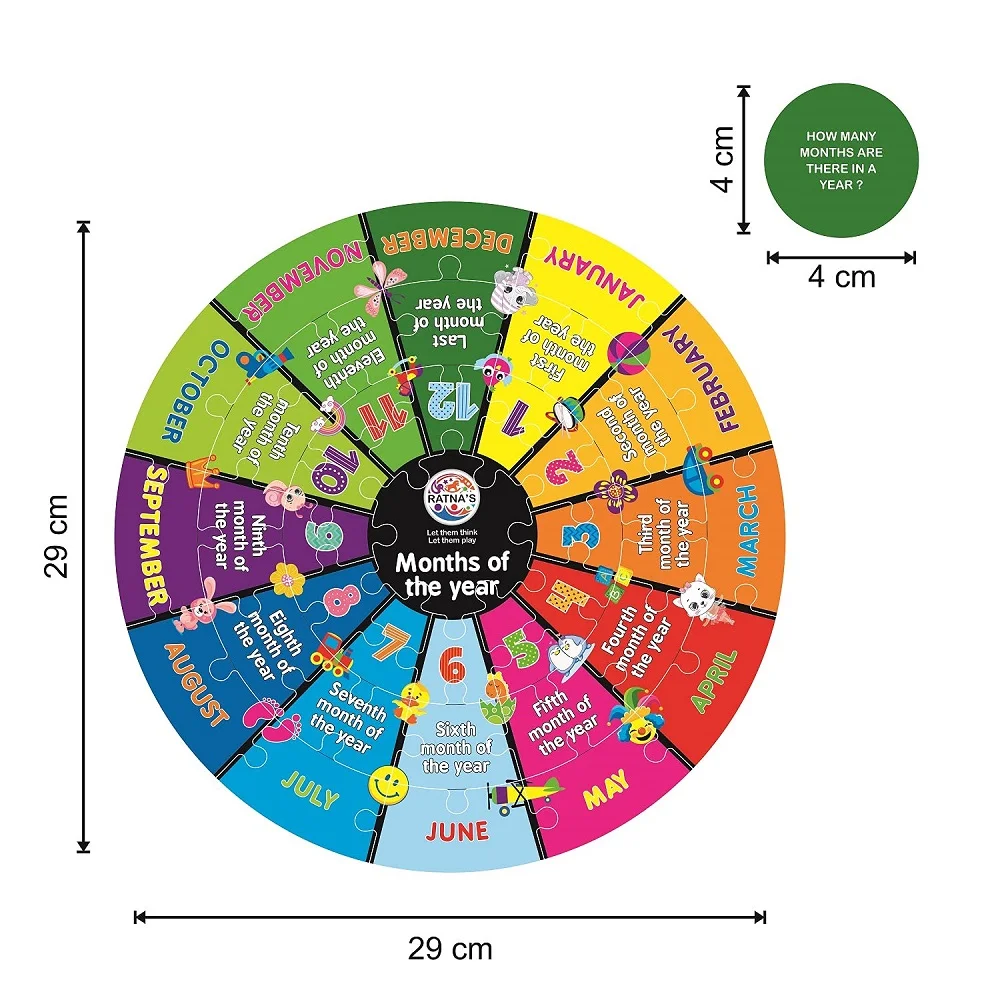 Preschool Teacher 3 in 1 Jigsaw Puzzle for Early Learners - Image 3