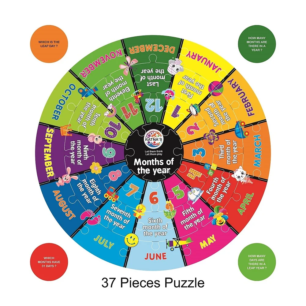 Preschool Teacher 3 in 1 Jigsaw Puzzle for Early Learners - Image 4