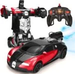 Experience excitement with our 2 in 1 RC Robot Car! Transformable remote control fun with 360° drifting in a 1:14 scale. Elevate playtime with futuristic adventures. Order now!