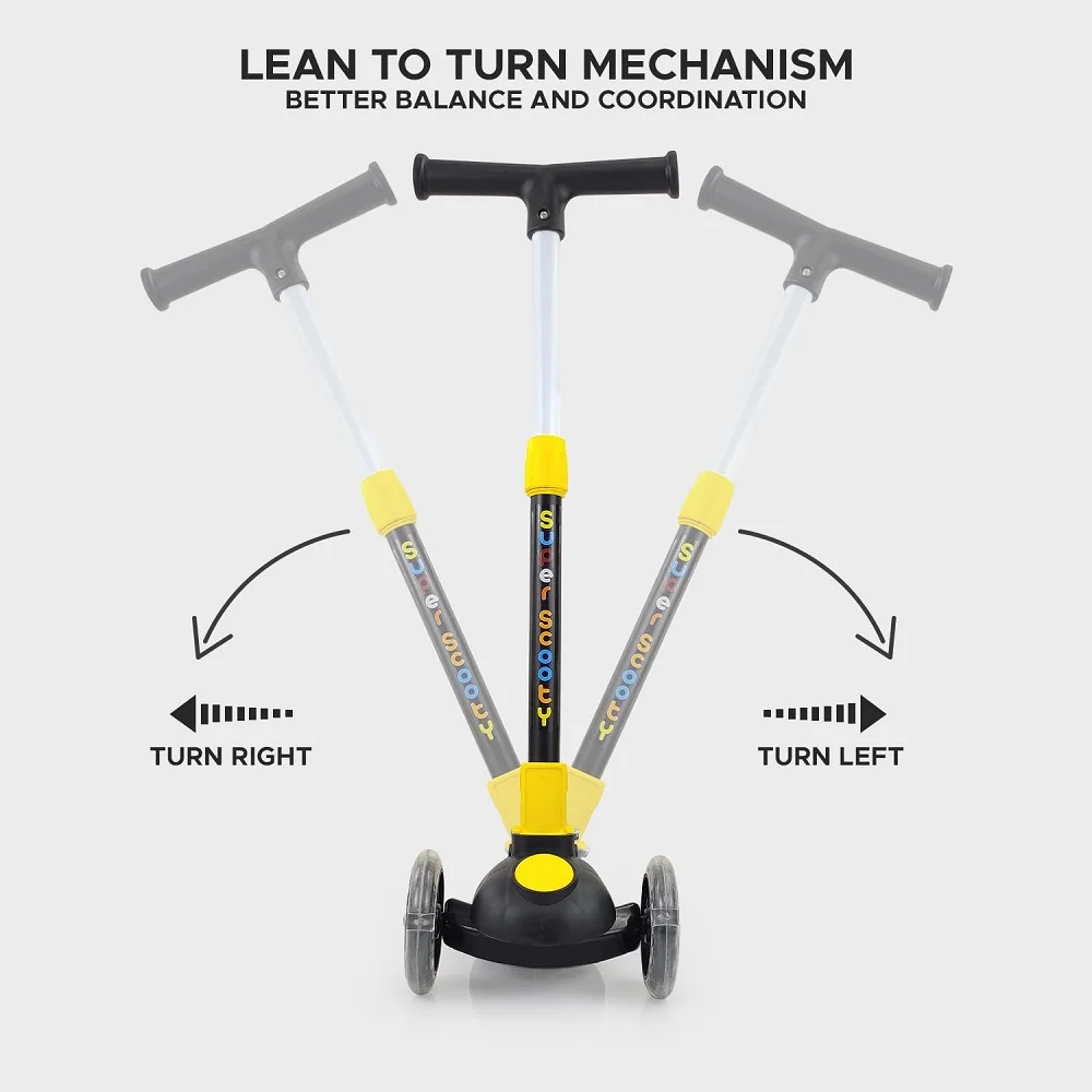Smart Kick Scooter With Led Lights Wheels - Image 8