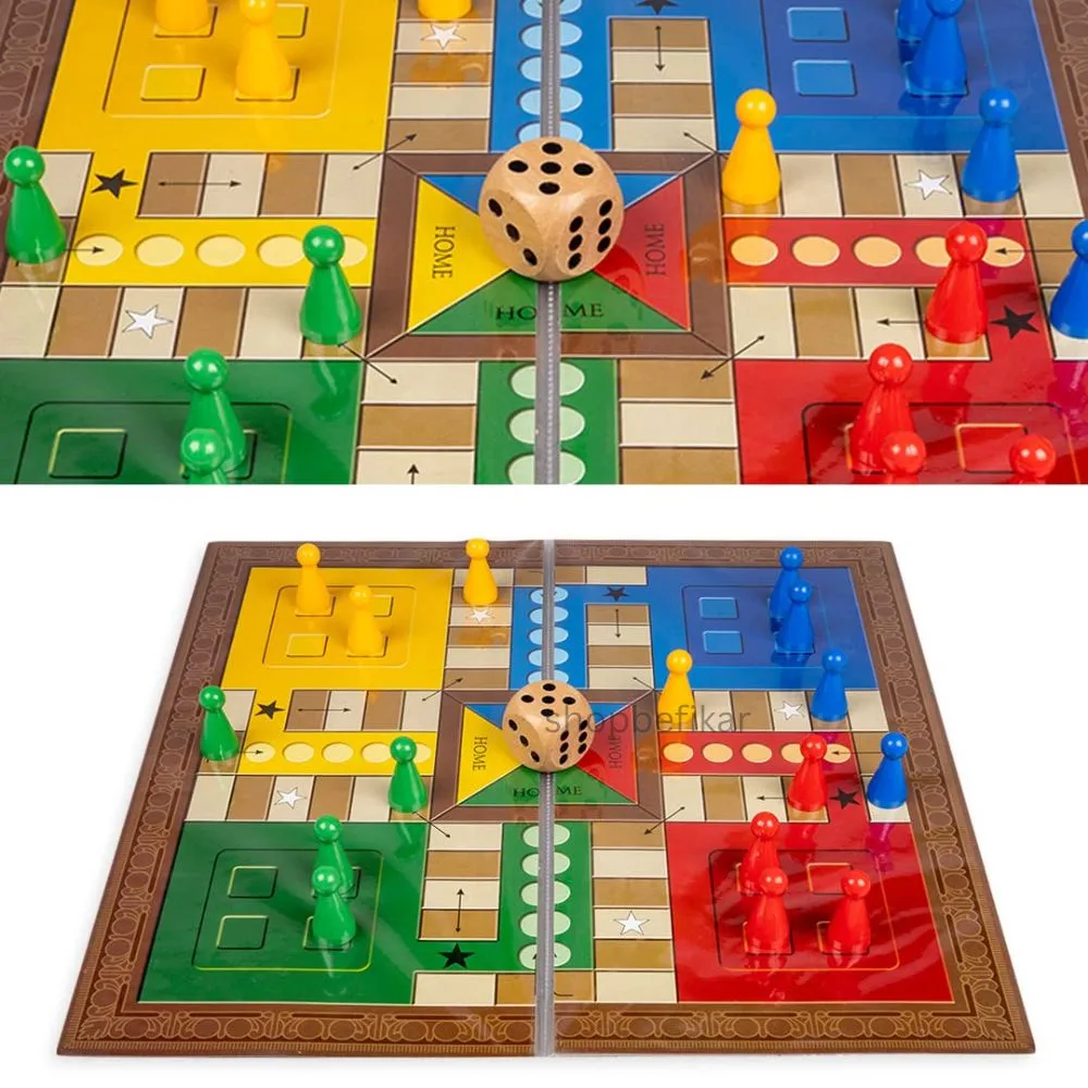 Ludo & Snakes & Ladders | Board Game | 2-Sided - Image 7