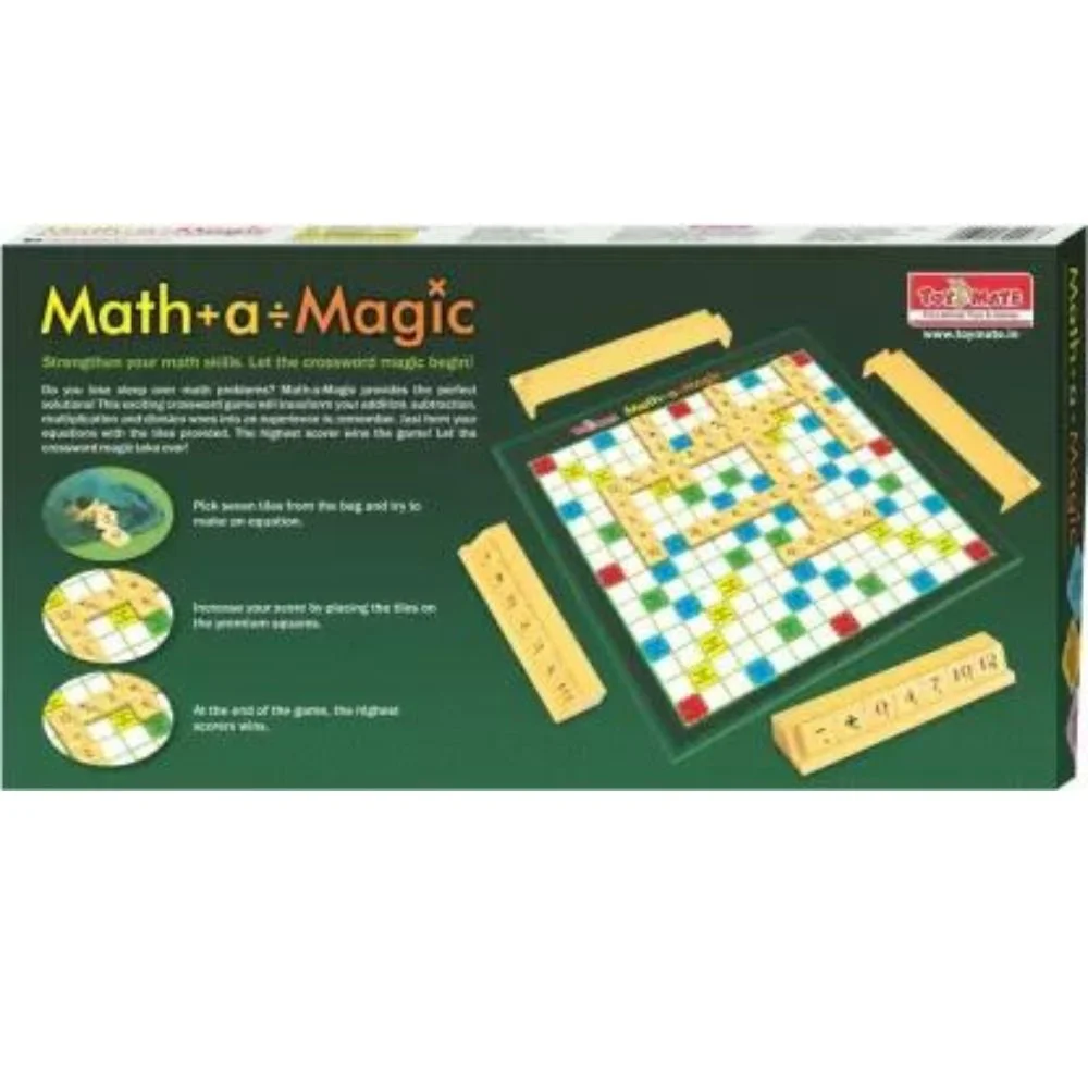 Toymate Math-A-Magic Educational Board Game - Image 2