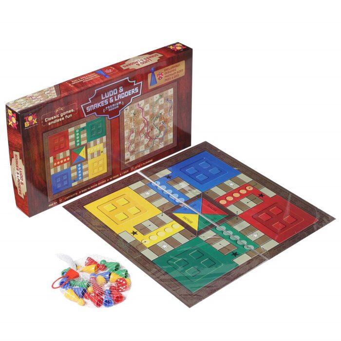 Toy Box Ludo & Snakes & Ladders