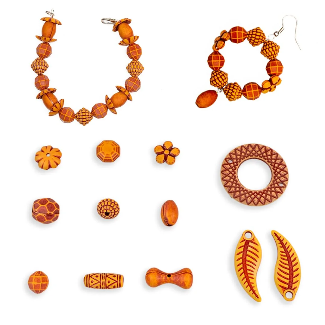 RATNA'S Wooden Beads Jewellery Senior - Image 3