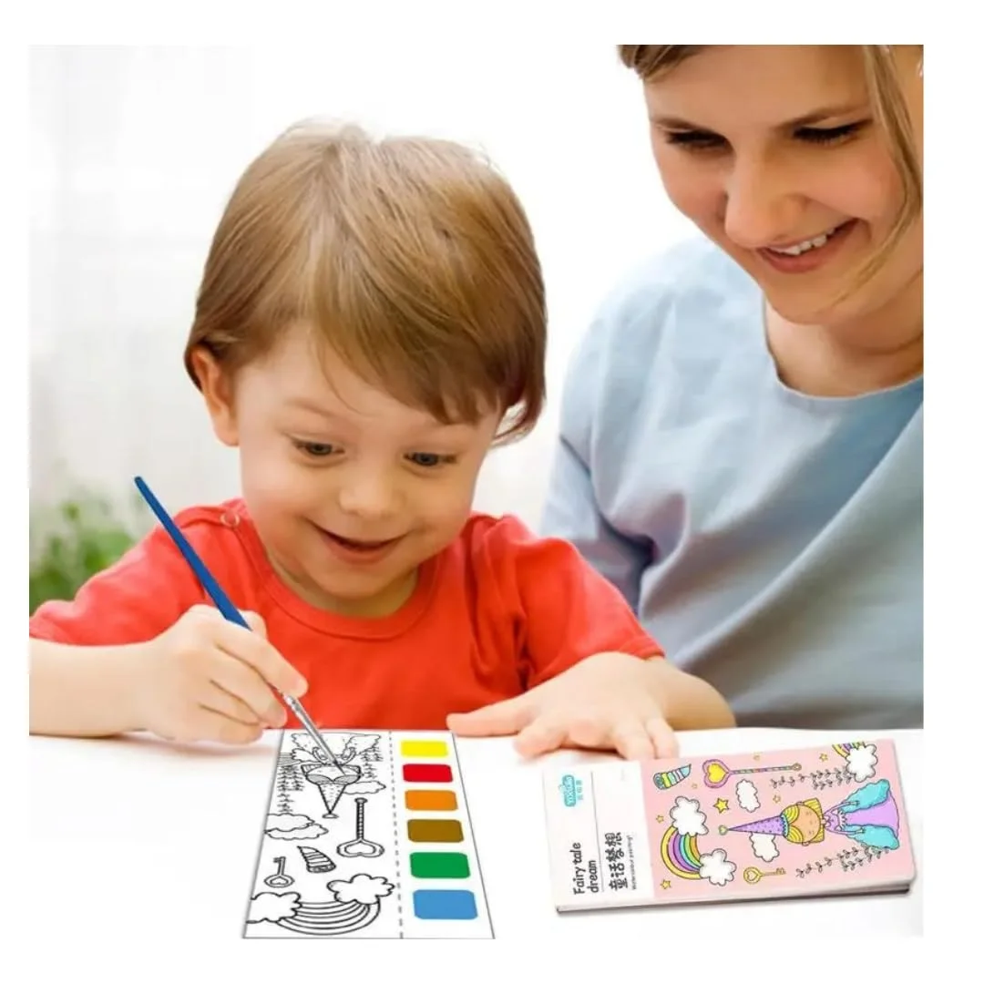 Space Theme 2 in 1 Magic Water Drawing Book - Image 8