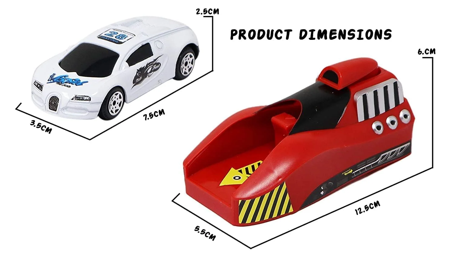 Rapid Launcher Play Set Toy with 7 Die Cast Metal Car - Image 7