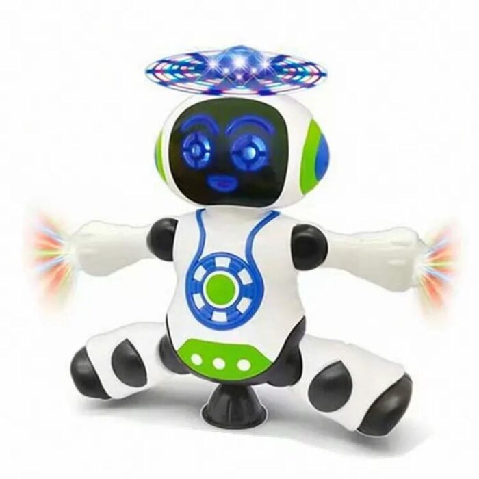 Shopbefikar's Dancing Robot: 360° Moves, Lights & Music Fun for Kids!