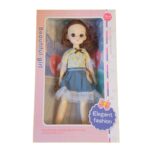 Elegant Fashion Doll with Foldable Hands and Legs (30cm)