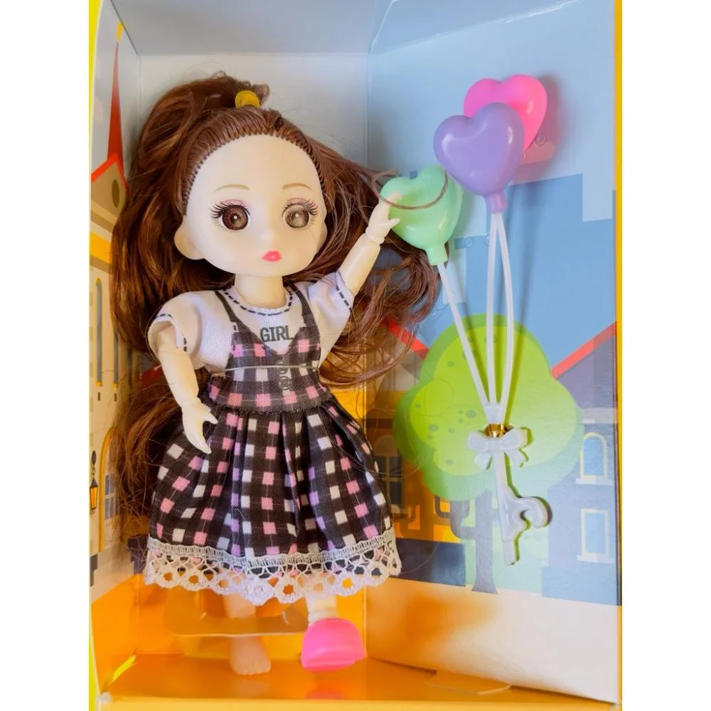 Cute Doll With Lovely Dress (15cm) - Image 2