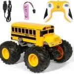 1:18 Scale Big Foot Remote Control School Bus