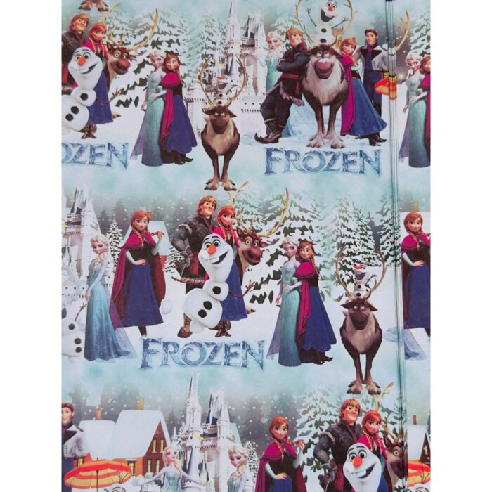 Frozen Theme Gift Wrapping Paper - Pack of 10 Sheets (69x48cm)