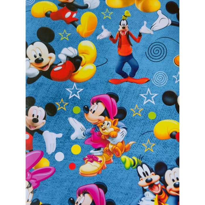 Introducing our Disney Theme Gift Wrapping Paper - Pack of 10 Sheets (69x48cm), where the magic of Mickey Mouse, Minnie Mouse, and Donald Duck comes to life with each enchanting sheet. Embrace the Disney Magic: Immerse your gifts in the whimsy of beloved Disney characters - Mickey, Minnie, and Donald. Let the magic unfold as you present surprises wrapped in the charm of this captivating Disney Theme Gift Wrapping Paper. Ideal for Kids' Return Gifts: Tailored for kids' return gifts, our pack of 10 sheets ensures that every present is a magical experience. Elevate your gift-giving with the timeless appeal of Disney characters, creating memorable moments for the little ones. Versatile Dimensions for Various Gifts: Measuring 69x48cm, each sheet offers generous coverage for gifts of all sizes. From small tokens to special surprises, our Disney Theme Gift Wrapping Paper is designed to cater to a variety of presents. Crafted for Durability and Quality: Crafted from high-quality materials, our wrapping paper guarantees both durability and a premium feel. Each beautifully wrapped gift becomes a testament to the enduring magic of Disney. Enchant Every Celebration: Whether it's a birthday party or another special occasion, let the charm of Mickey, Minnie, and Donald add an extra layer of joy to your gift-giving experience. Make every celebration memorable with our Disney Theme Gift Wrapping Paper. Transform your return gift packing into a Disney-inspired adventure with ShopBefikar's Gift Wrapping Paper. Order your pack of 10 sheets today and make every gift a piece of the Disney magic!