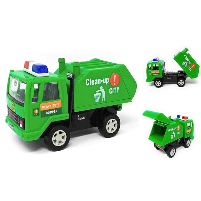 Rev up playtime with our Pull Back Garbage Truck Toys! Designed for high-speed fun, these toys feature rubber wheels for smooth action. Perfect for both boys and girls, fostering imaginative play with every push back. Get the Green Garbage Truck now!