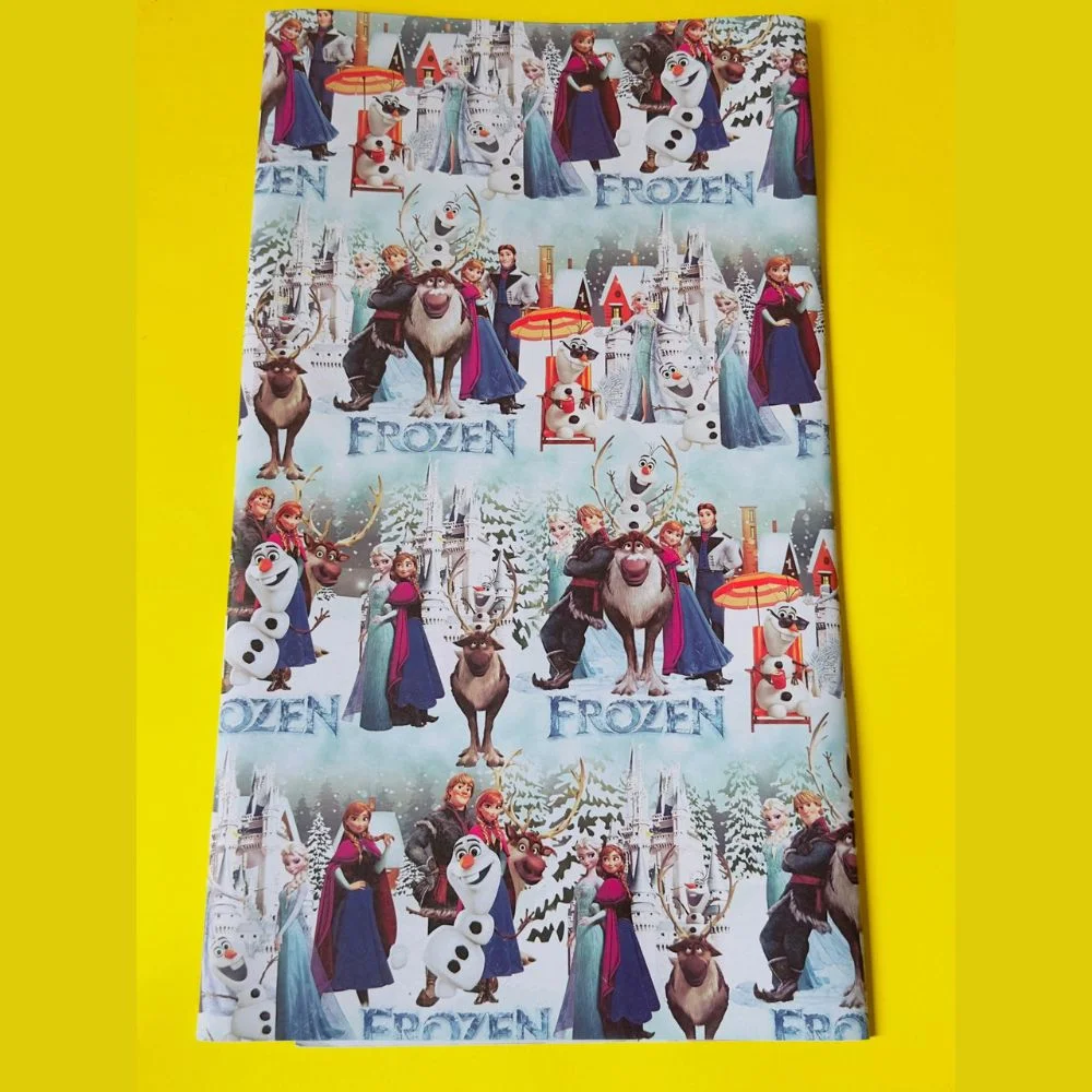 Frozen Theme Gift Wrapping Paper pack of 10pcs (69x48cm) - Image 2