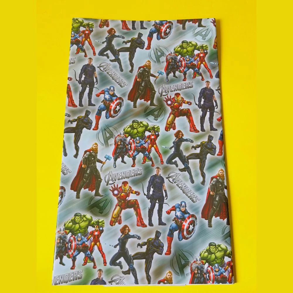 Avenger Theme Gift Wrapping Paper pack of 10pc (69x48cm) - Image 2