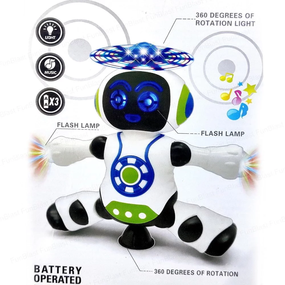 Dancing Robot: 360° Moves, Lights & Music Fun for Kids! - Image 5
