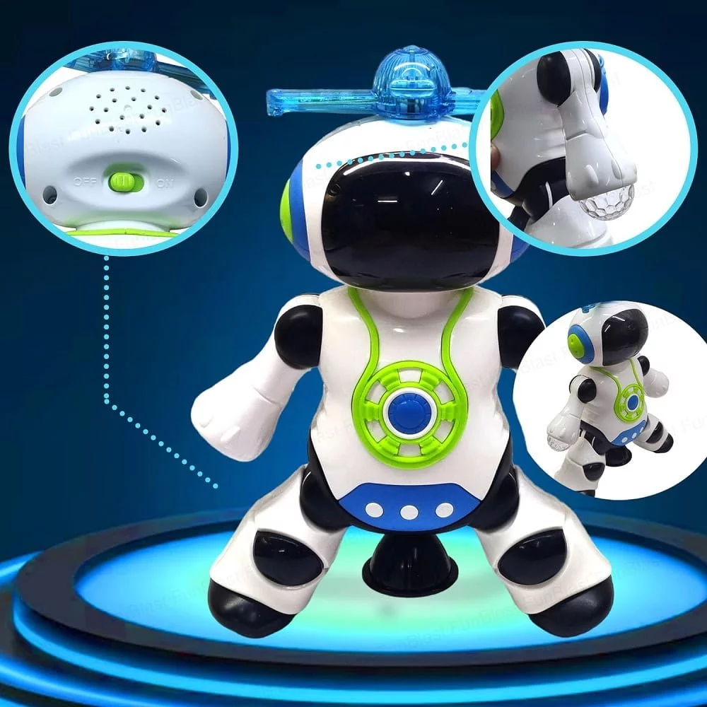 Dancing Robot: 360° Moves, Lights & Music Fun for Kids! - Image 4