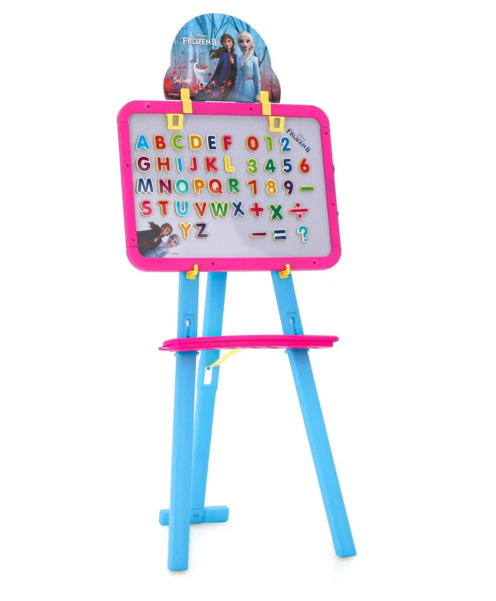 Disney Frozen 8 in 1 Two way Easel Board with Stand - Image 2