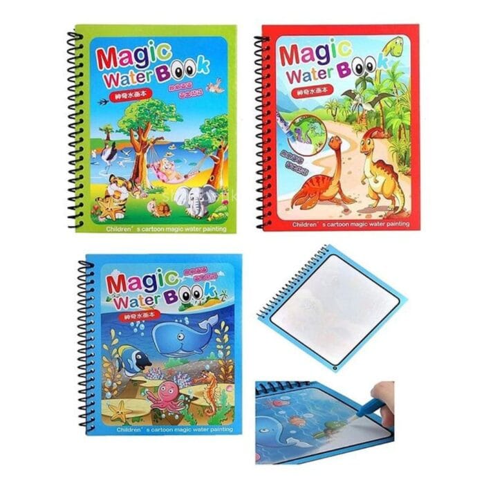 Magic Water Doodle Coloring Books for Kids: Creative and Educational