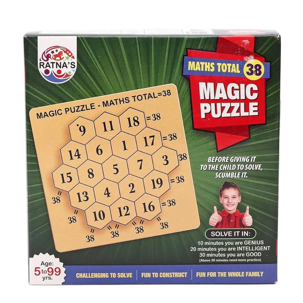 Maths Total 38 Magic Puzzle - Image 4