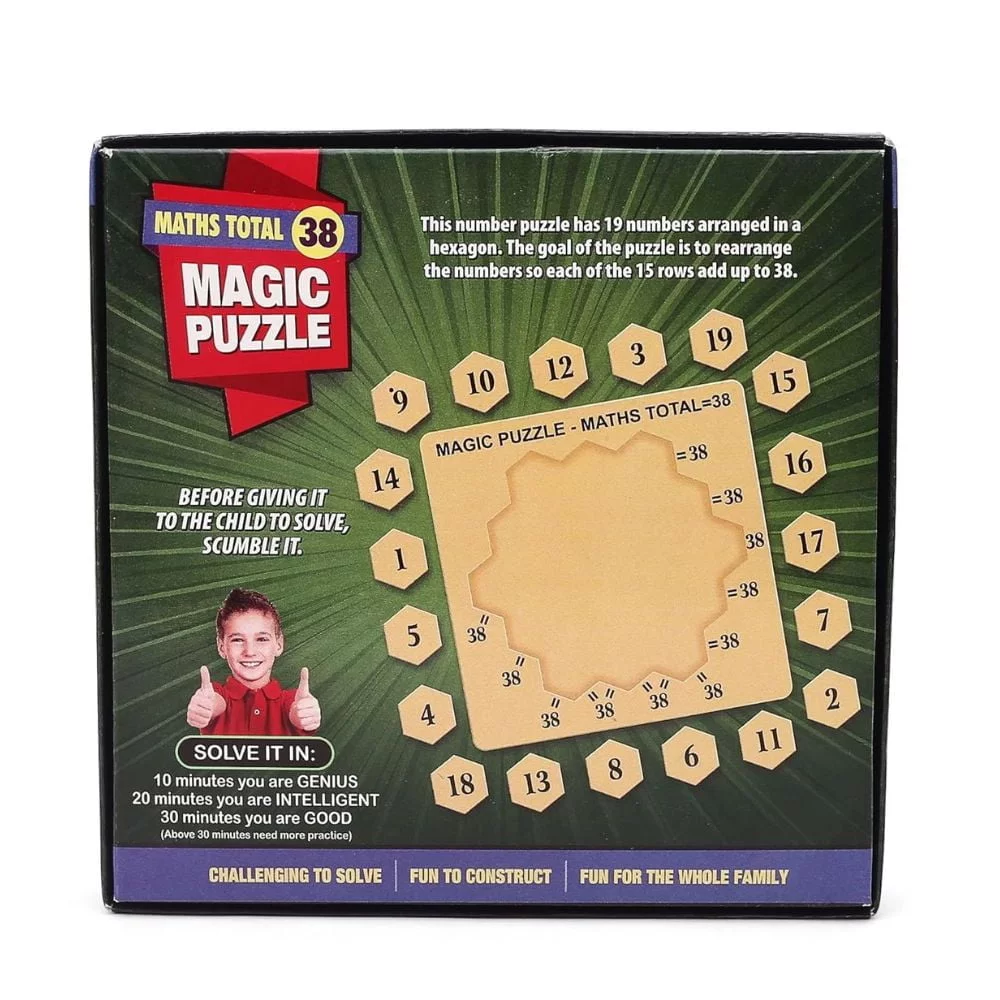 Maths Total 38 Magic Puzzle - Image 3