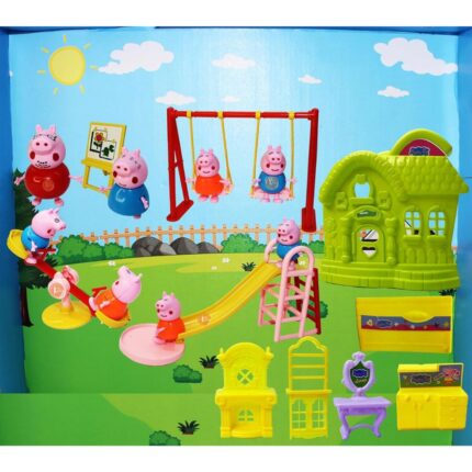 Peppa Pig Playground Set: Whimsical Fun with Cute Designs for Kids' Imaginative Adventures