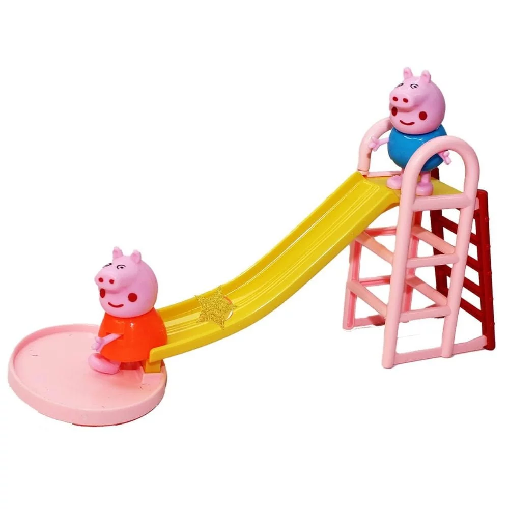 Peppa Pig Playground Set with Peppa Pig Family House - Image 5