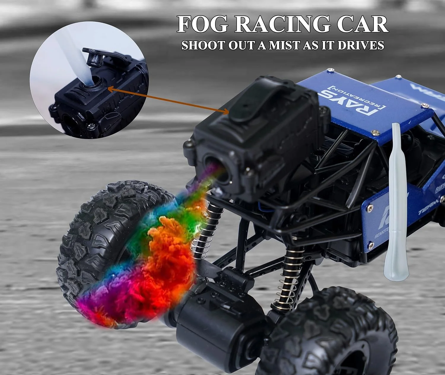 Remote Control High-Speed Rock Crawler With Smoke Feature - Image 5