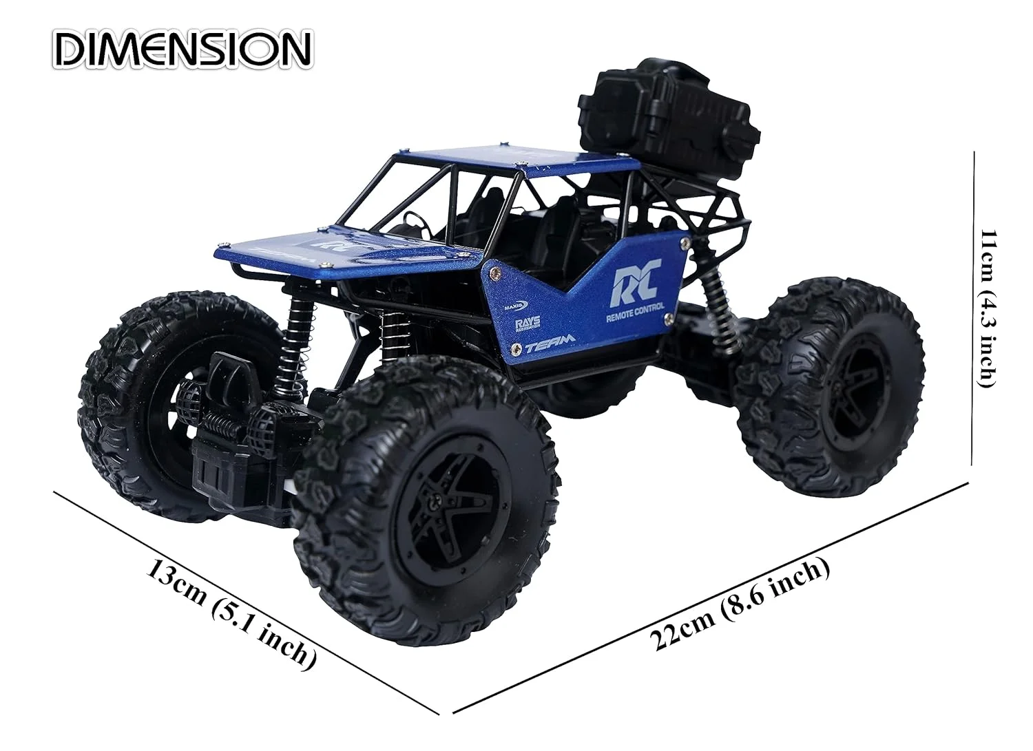 Remote Control High-Speed Rock Crawler With Smoke Feature - Image 4
