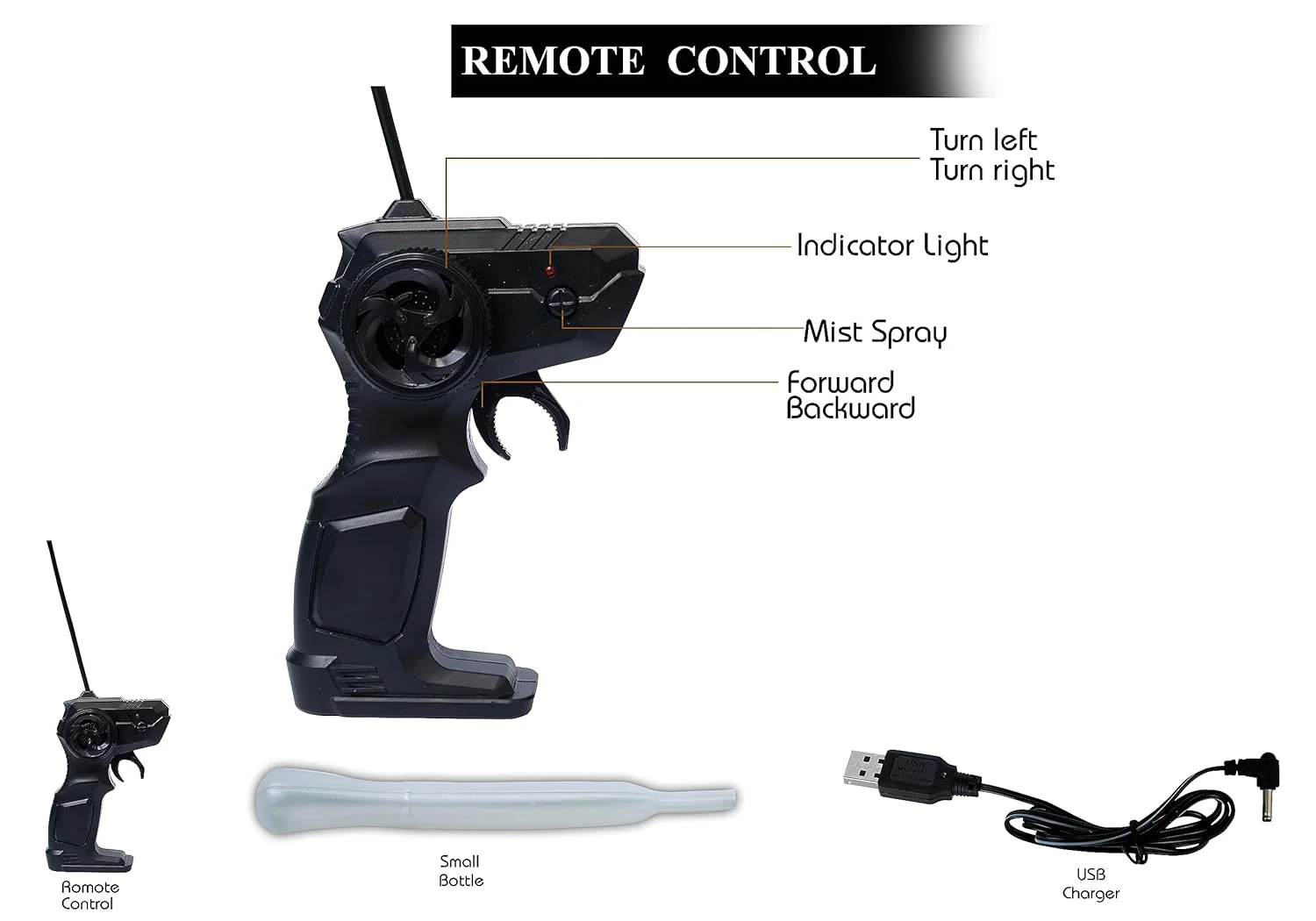 Remote Control High-Speed Rock Crawler With Smoke Feature - Image 2