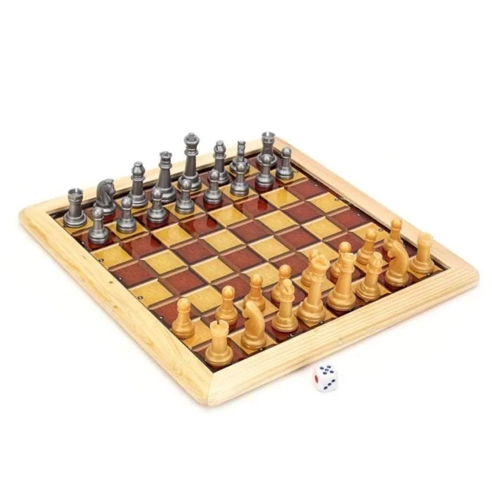 wodden chess and ludo Strategy Game