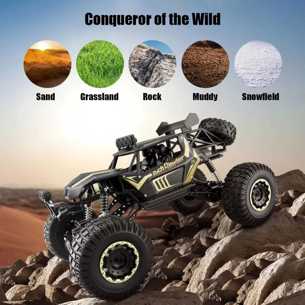 1:8 Scale Monster Truck 4WD Drive and All-Terrain Capability - Image 4