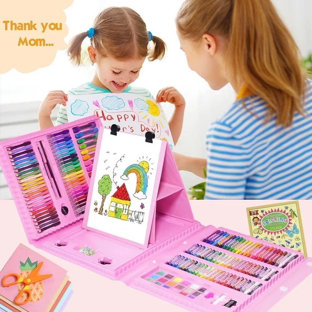 208-Piece Deluxe Art Drawing Set for Kids - Image 5